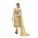 Ranili Chanderi Cotton Unstitched Salwar-suit Material With Dupatta