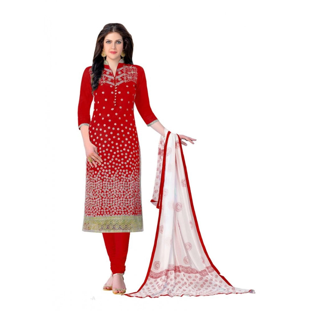 Ranili Cotton Unstitched Salwar-suit Material With Dupatta