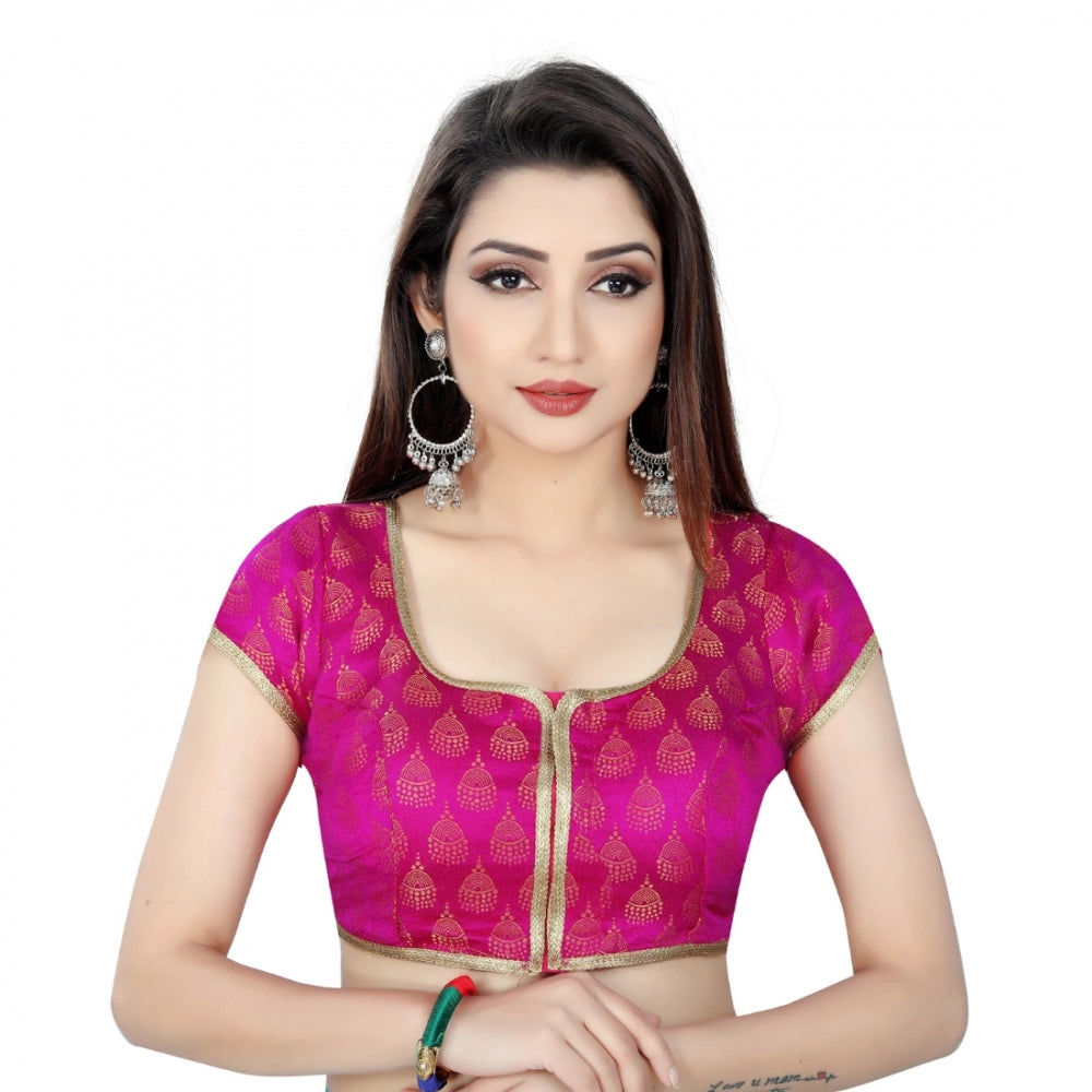 Ranili Nylon, Inner-cotton Full Stitched Padded Blouse