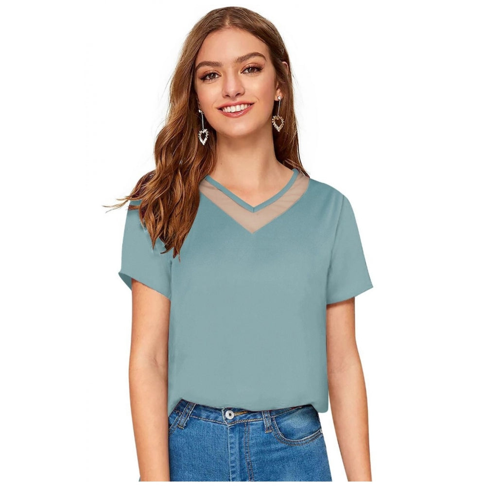 Ranili Polyester, Knitting Western Wear T-shirt