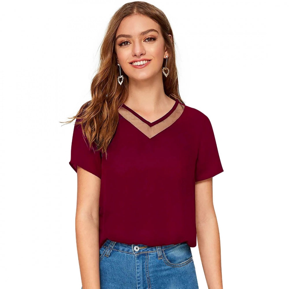 Ranili Polyester, Knitting Western Wear T-shirt