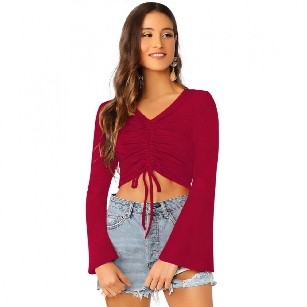 Ranili 95% Polyester 5% Spandex Western Wear Tops