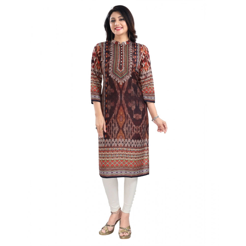 Ranili 3/4th Sleeve Masleen Tunic Long Kurti