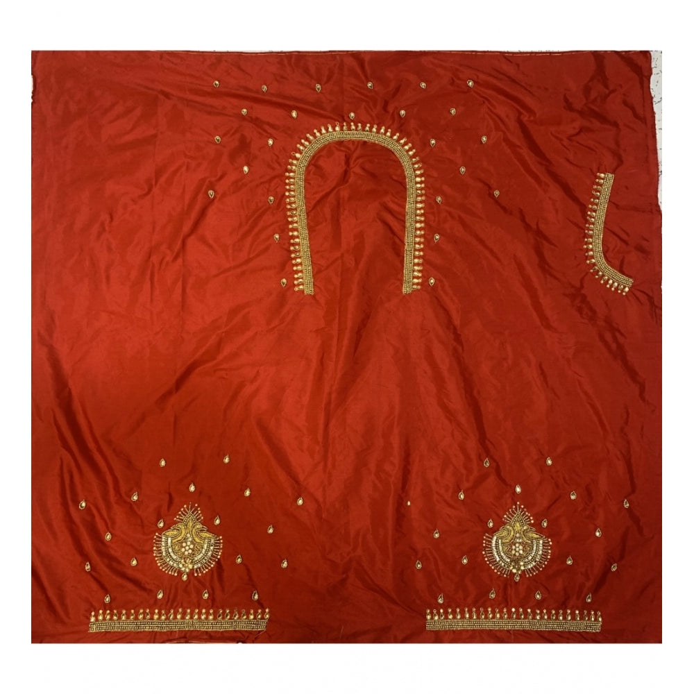 Ranili Cotton Silk Self Design Unstitched Blouse Piece