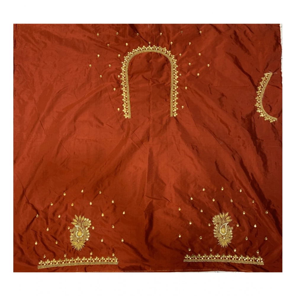 Ranili Cotton Silk Self Design Unstitched Blouse Piece