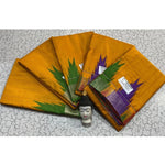 Ranili Tussar Silk Printed Saree With Unstitched Blouse