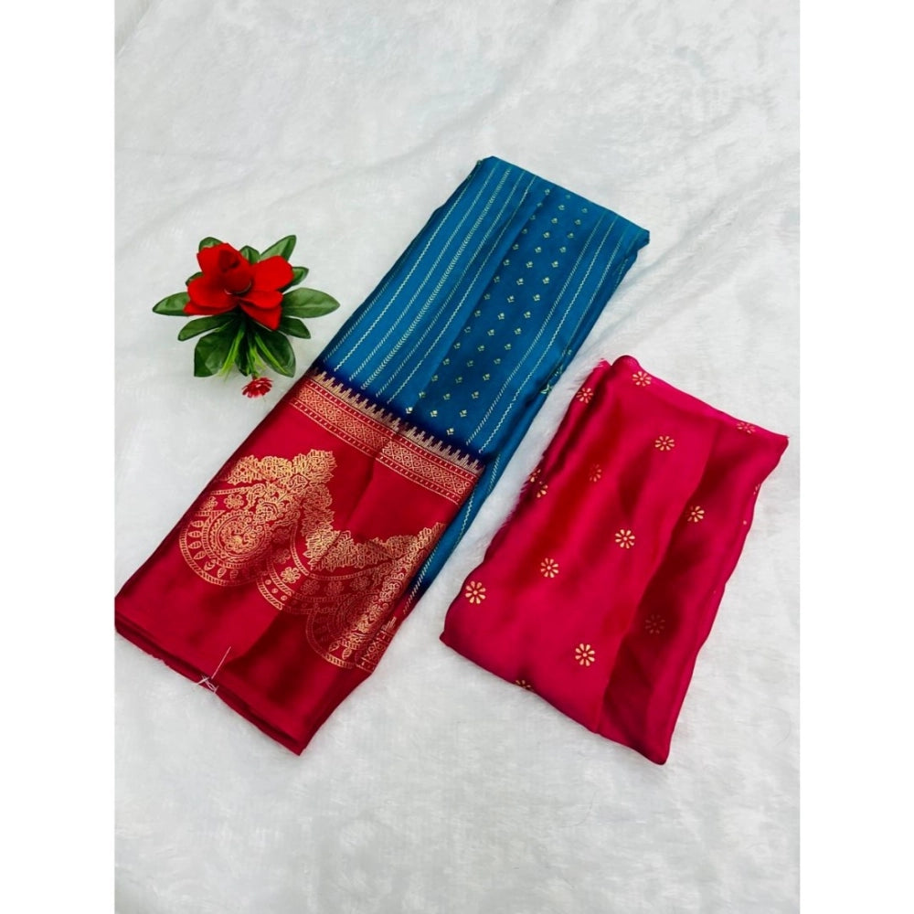 Ranili Chiffon Printed Saree With Unstitched Blouse