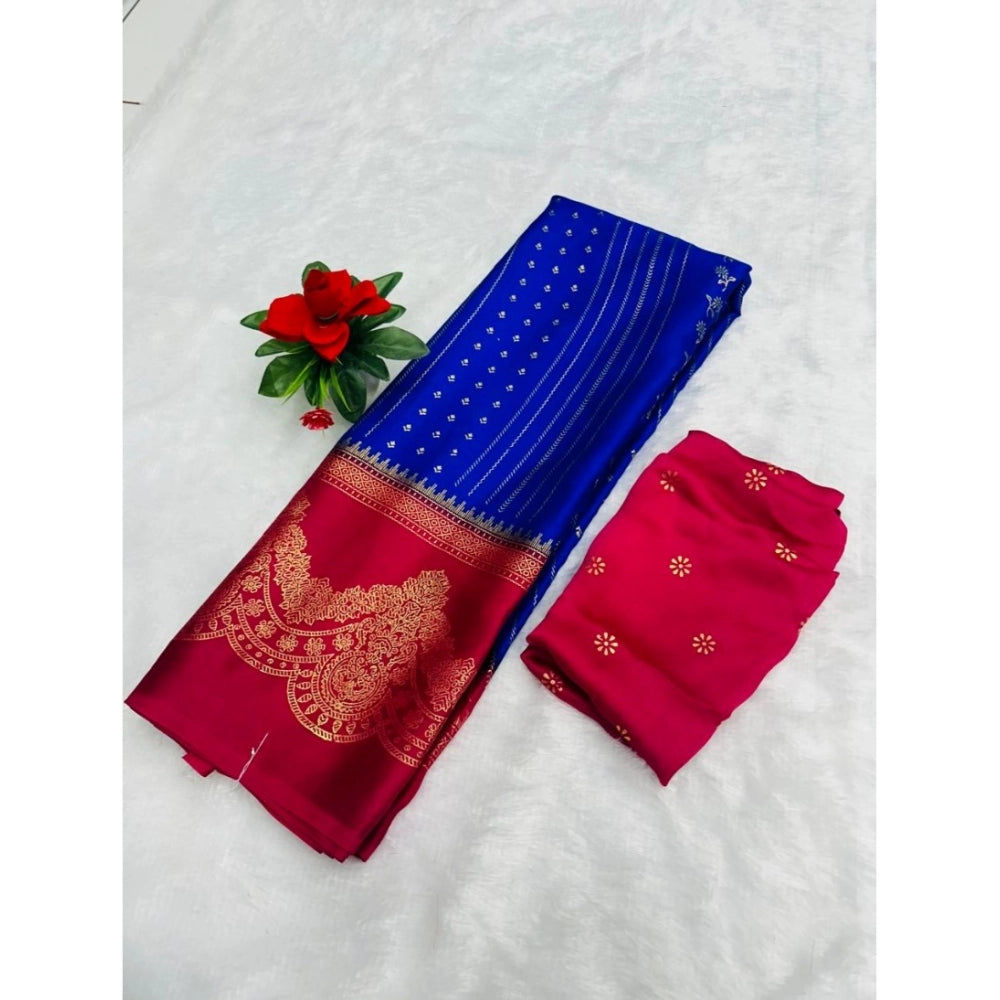 Ranili Chiffon Printed Saree With Unstitched Blouse
