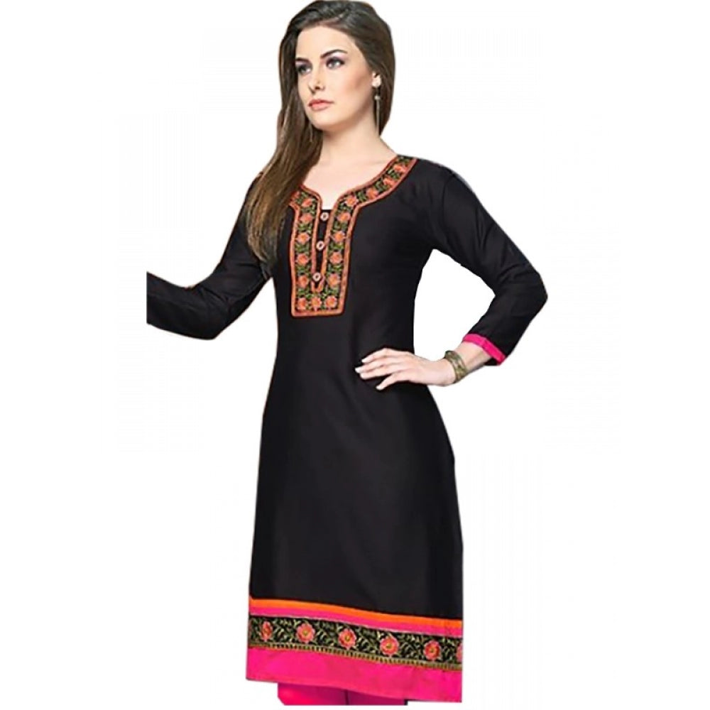 Ranili Linen And Cotton Mix Kurtis