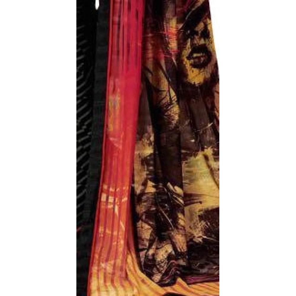 Ranili Georgette Digital Printed Saree