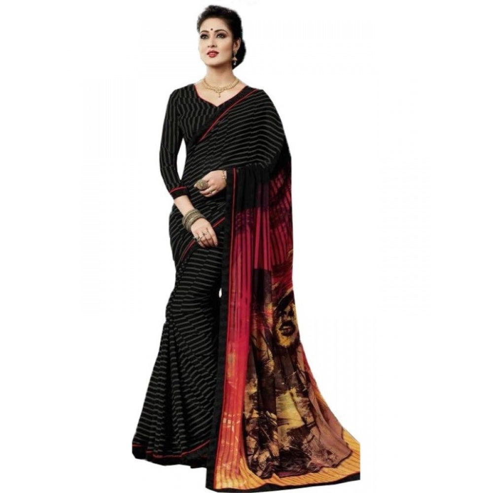Ranili Georgette Digital Printed Saree