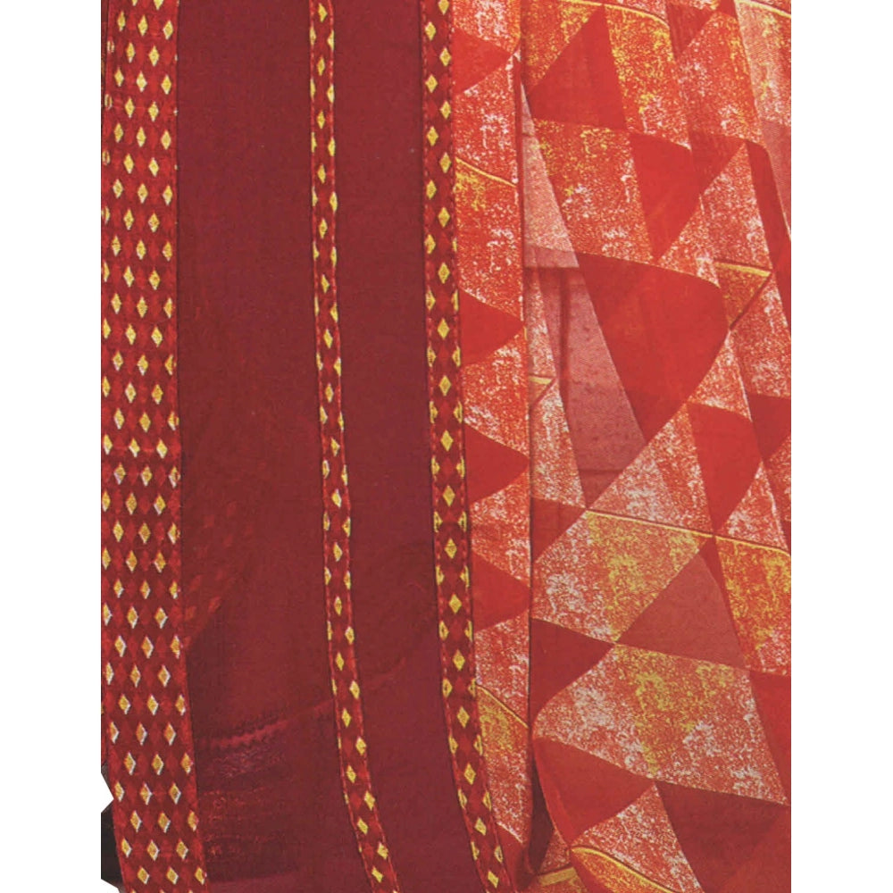 Ranili Georgette Digital Printed Saree