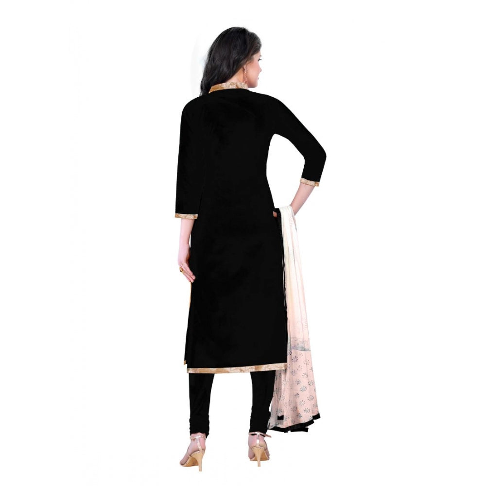 Ranili Cotton Unstitched Salwar-suit Material With Dupatta