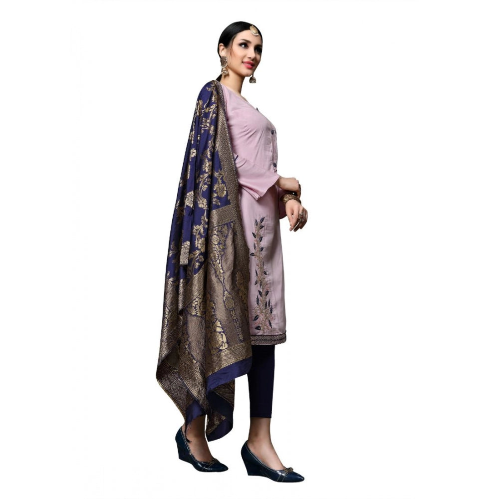 Ranili Cotton Unstitched Salwar-suit Material With Dupatta