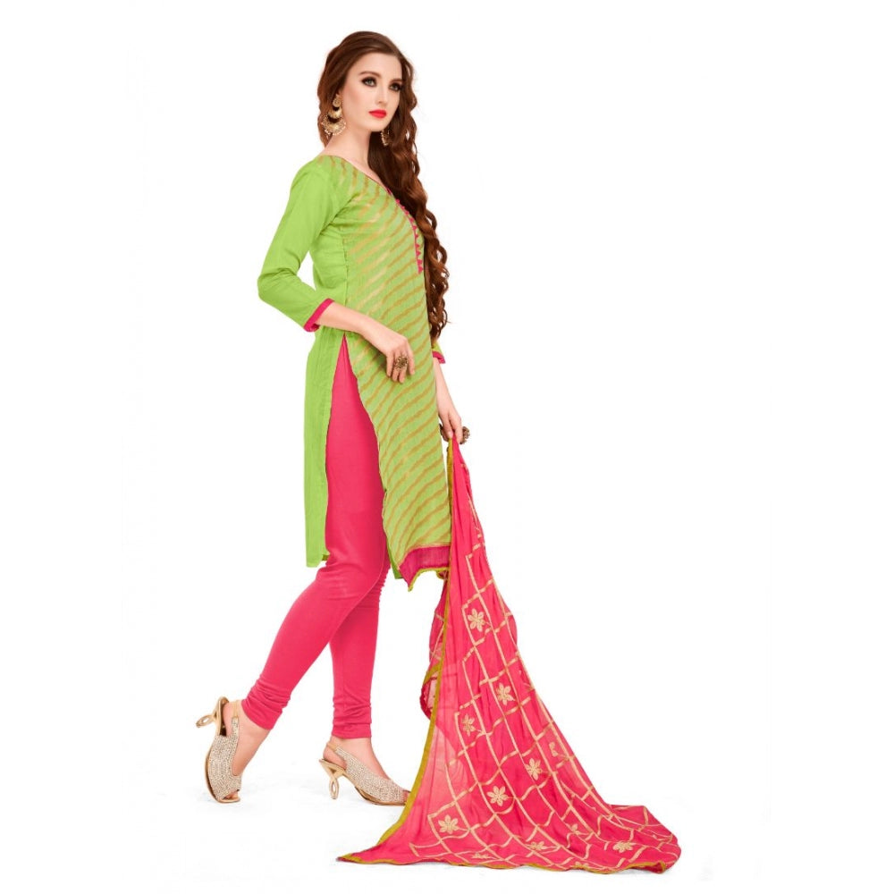 Ranili Banarasi Jacquard Unstitched Salwar-suit Material With Dupatta