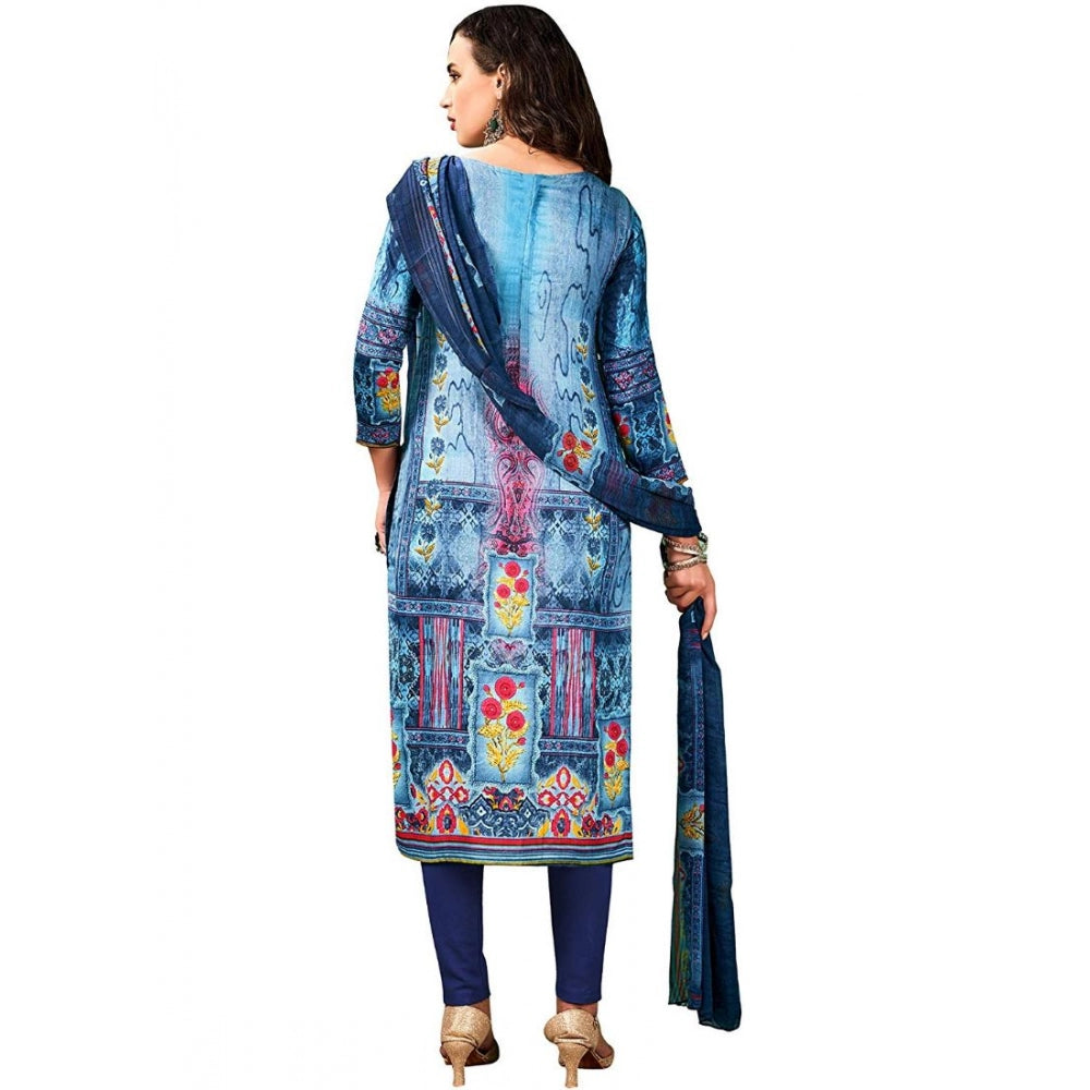 Ranili Cotton Unstitched Salwar-suit Material With Dupatta