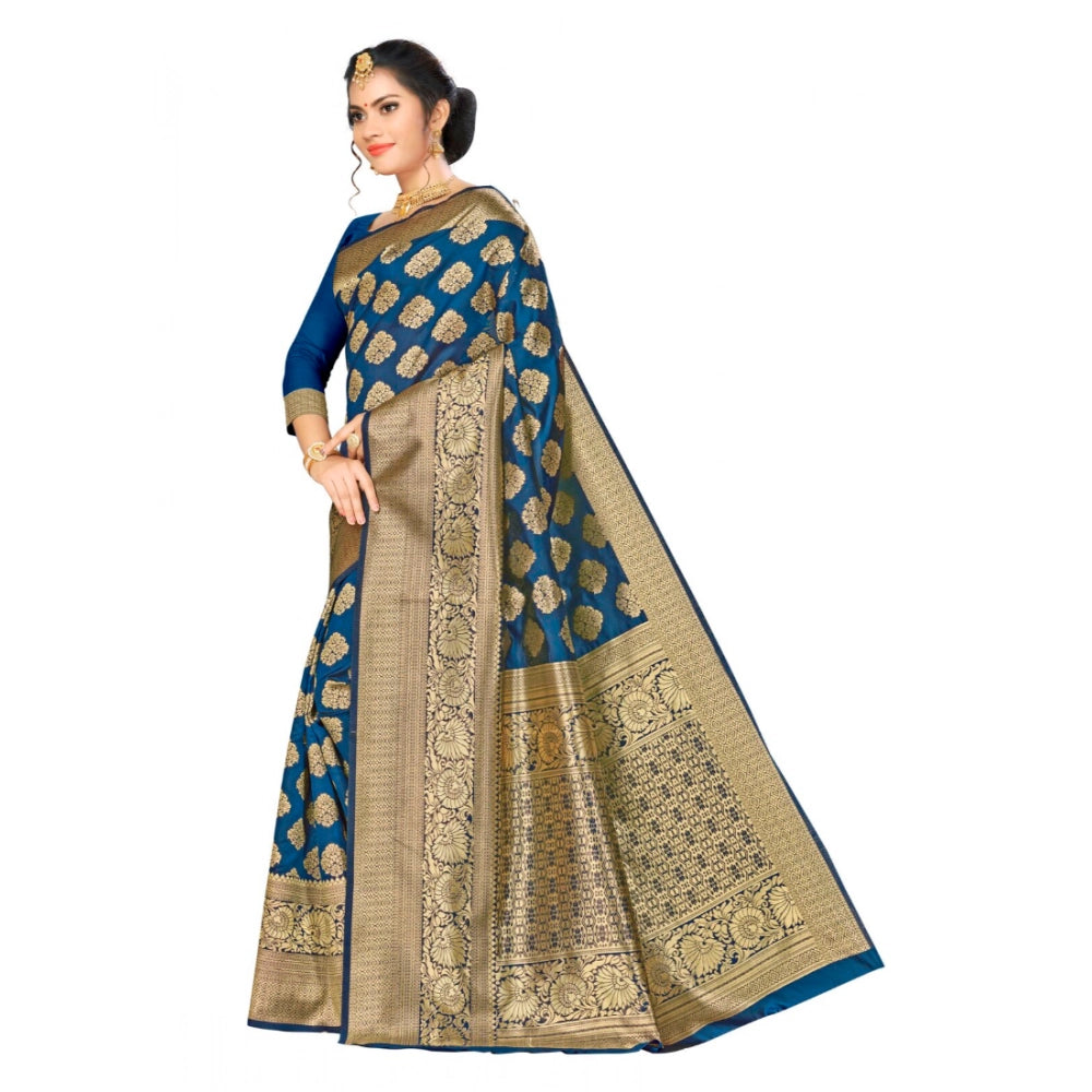 Ranili Banarasi Silk Saree With Blouse