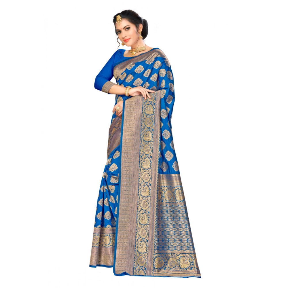 Ranili Banarasi Silk Saree With Blouse