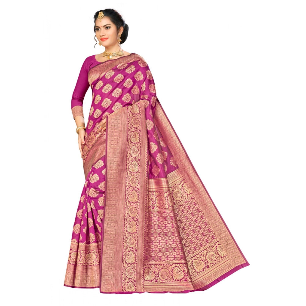 Ranili Banarasi Silk Saree With Blouse
