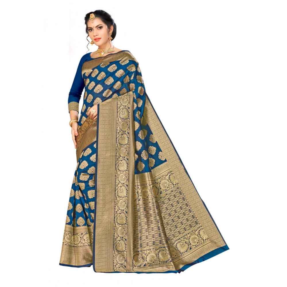 Ranili Banarasi Silk Saree With Blouse
