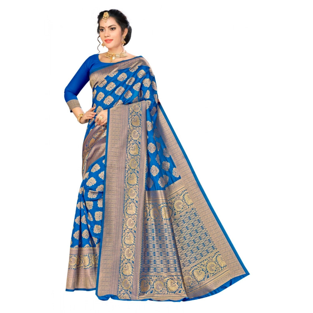 Ranili Banarasi Silk Saree With Blouse