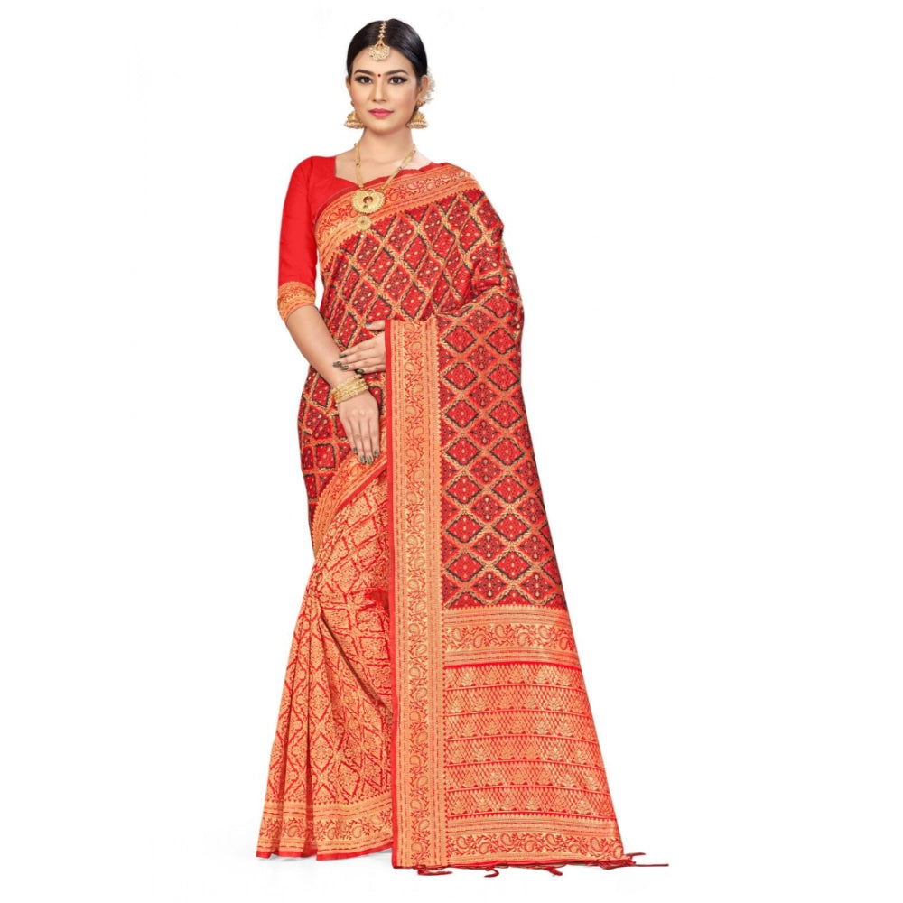 Ranili Banarasi Silk Saree With Blouse