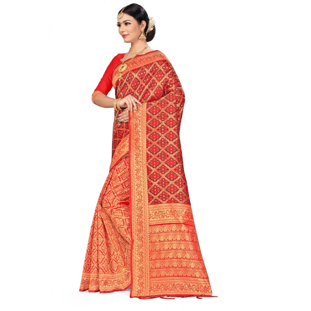 Ranili Banarasi Silk Saree With Blouse