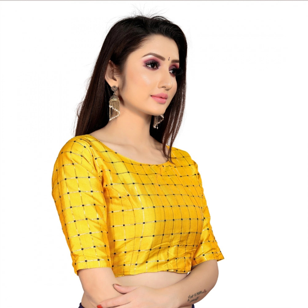 Ranili Brocade, Inner-cotton Full Stitched Padded Blouse