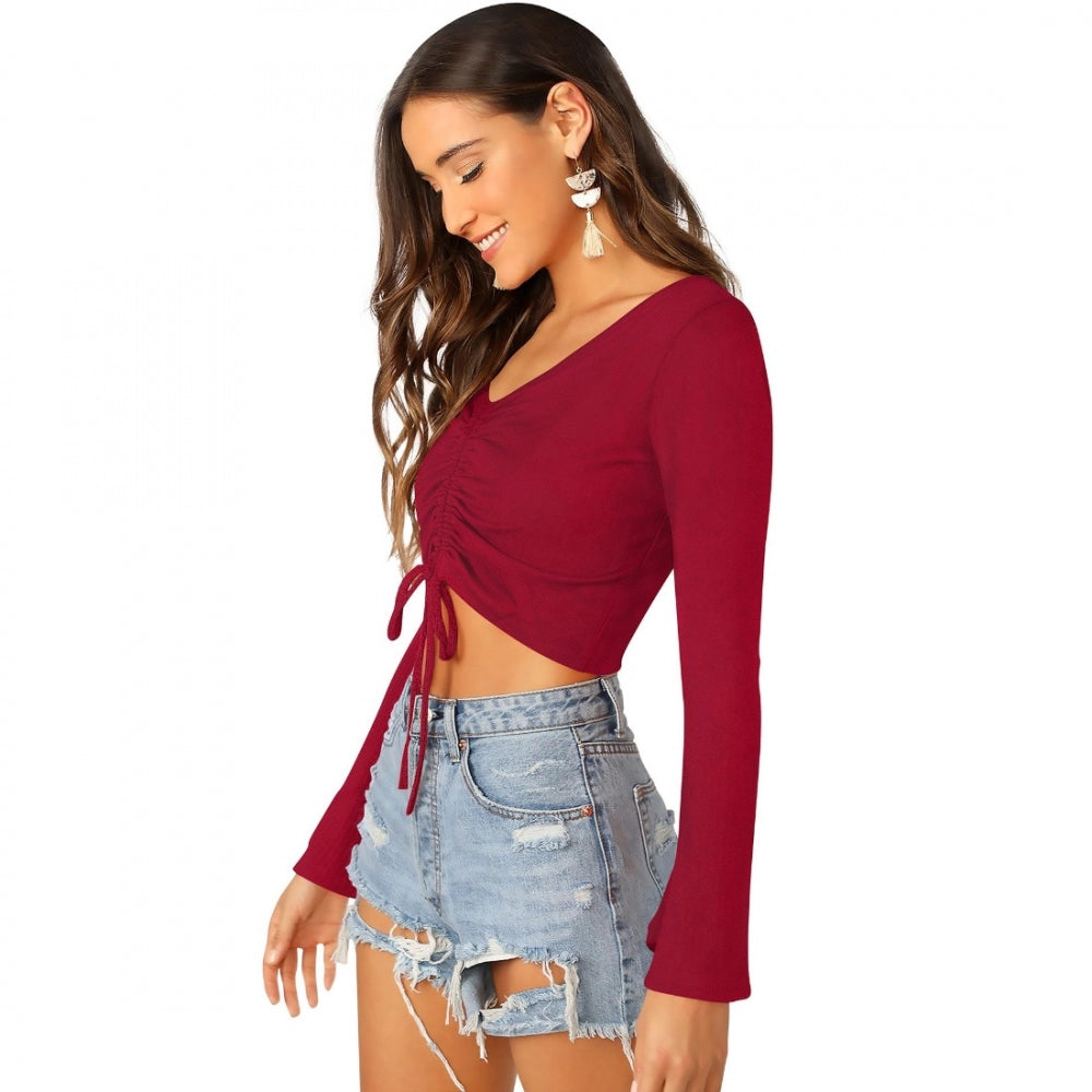 Ranili 95% Polyester 5% Spandex Western Wear Tops
