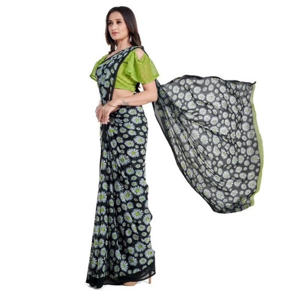 Ranili Georgette Saree With Blouse
