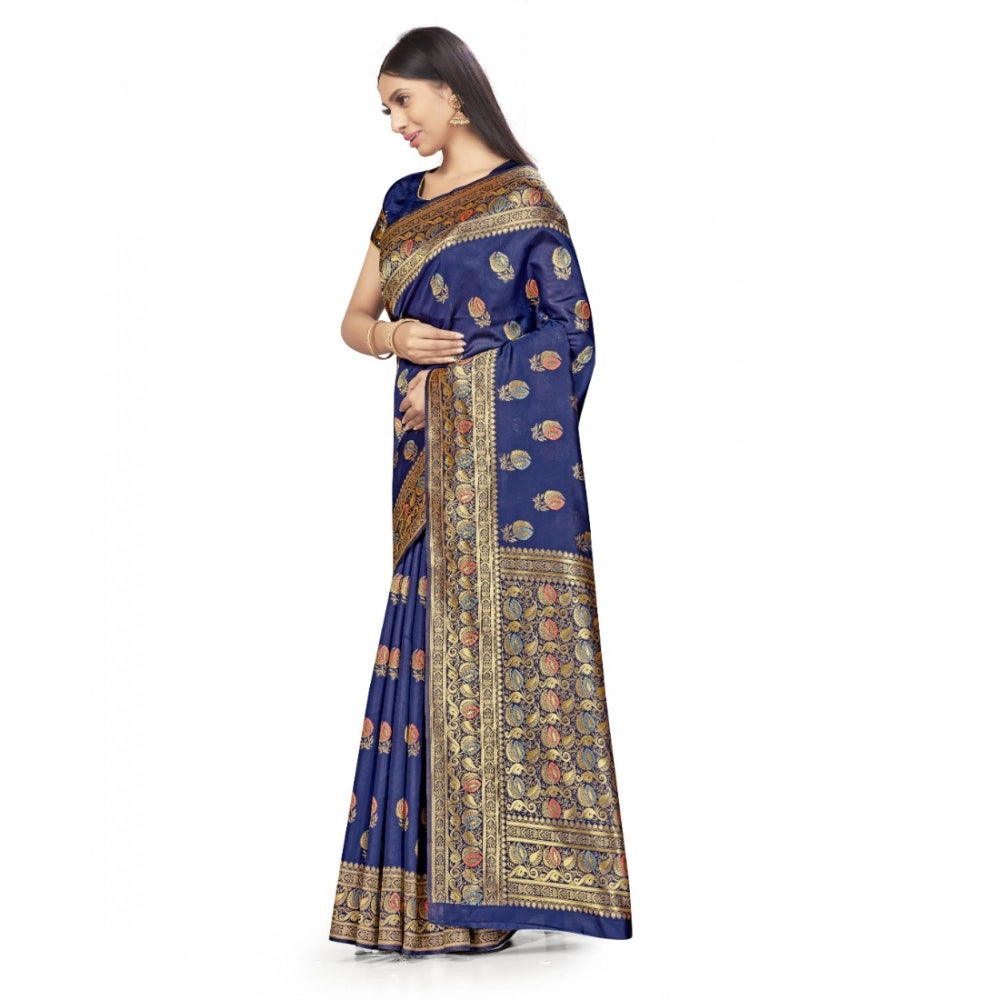 Ranili Banarasi Silk Saree With Blouse