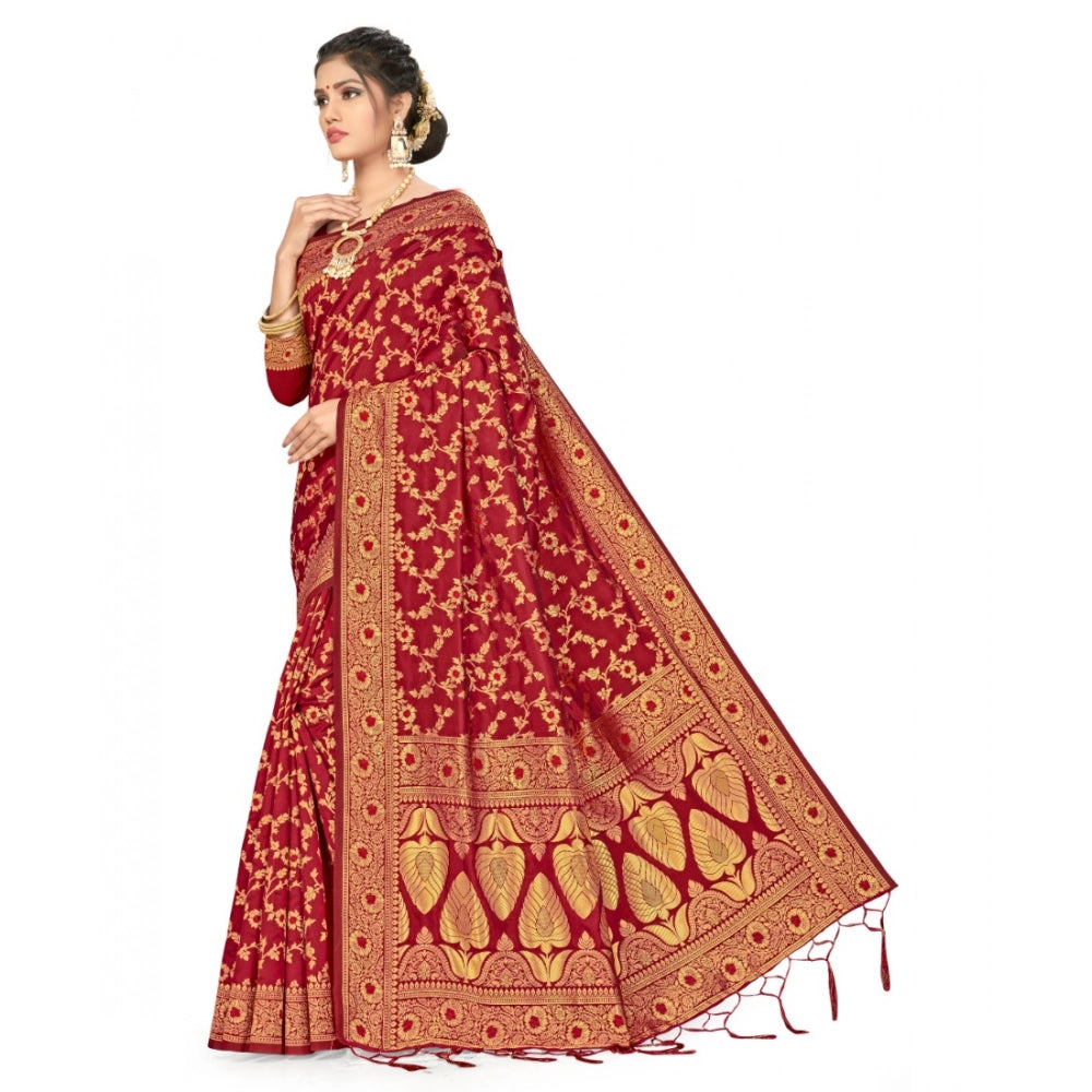 Ranili Banarasi Silk Saree With Blouse