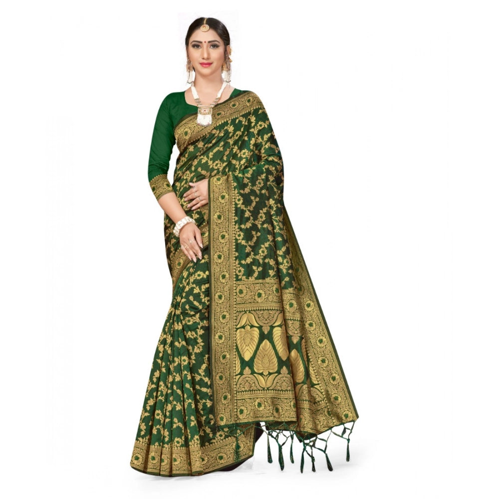 Ranili Banarasi Silk Saree With Blouse