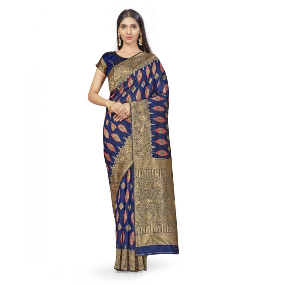 Ranili Banarasi Silk Saree With Blouse