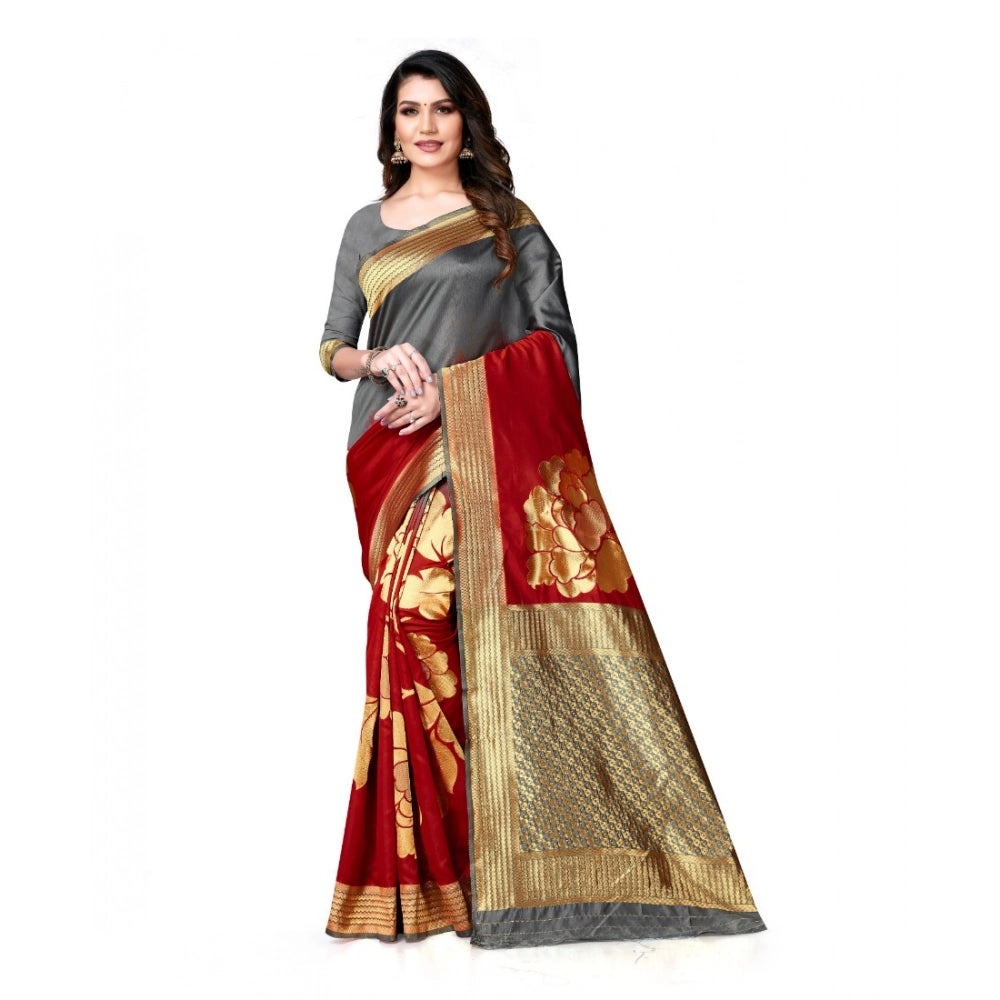 Ranili Banarasi Silk Saree With Blouse