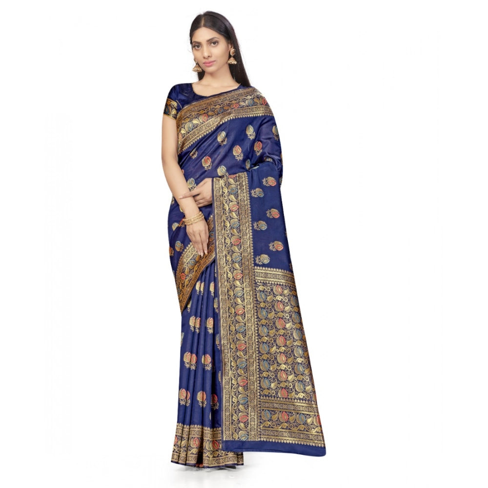Ranili Banarasi Silk Saree With Blouse