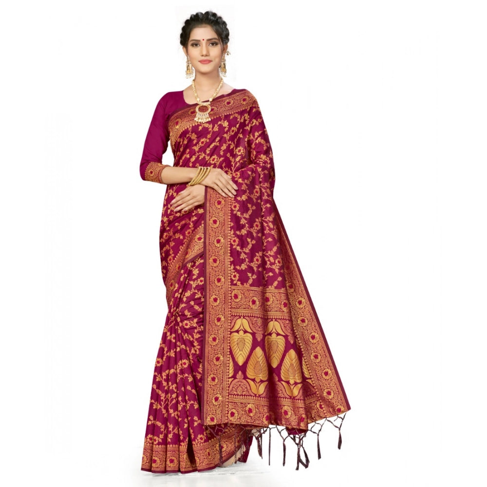 Ranili Banarasi Silk Saree With Blouse