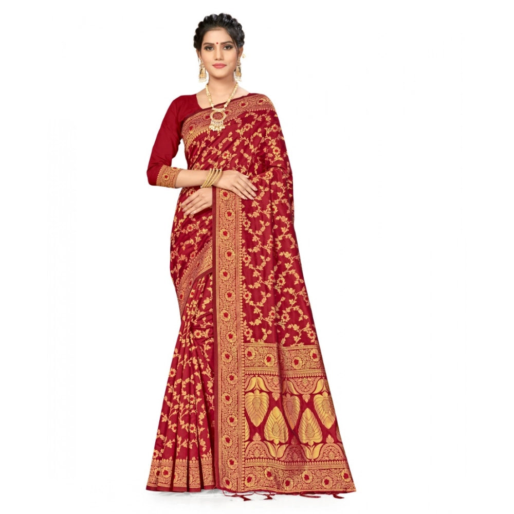 Ranili Banarasi Silk Saree With Blouse