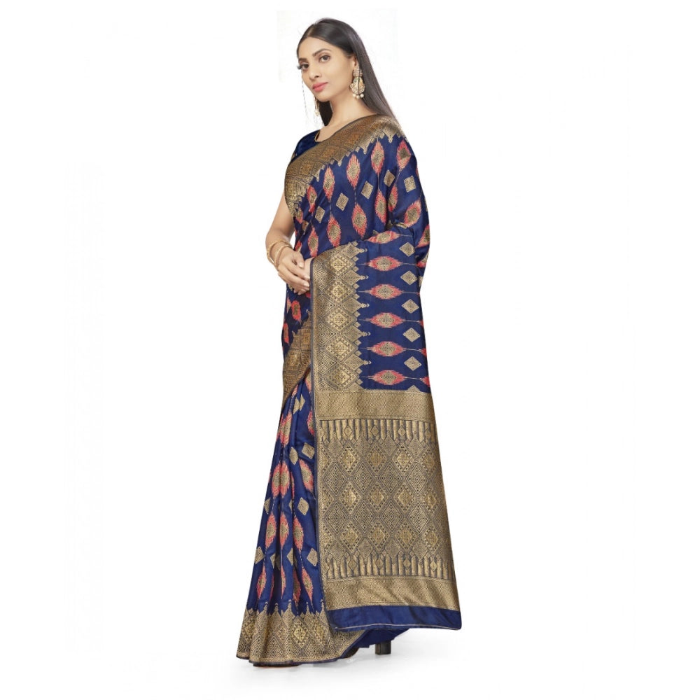 Ranili Banarasi Silk Saree With Blouse