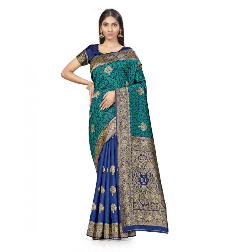 Ranili Banarasi Silk Saree With Blouse