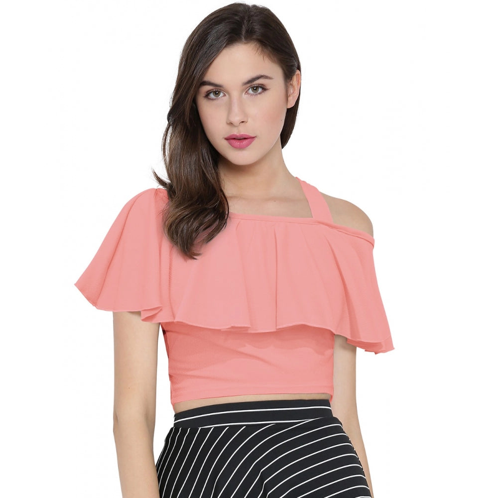 Ranili Western Wear Hosiery Crop Top