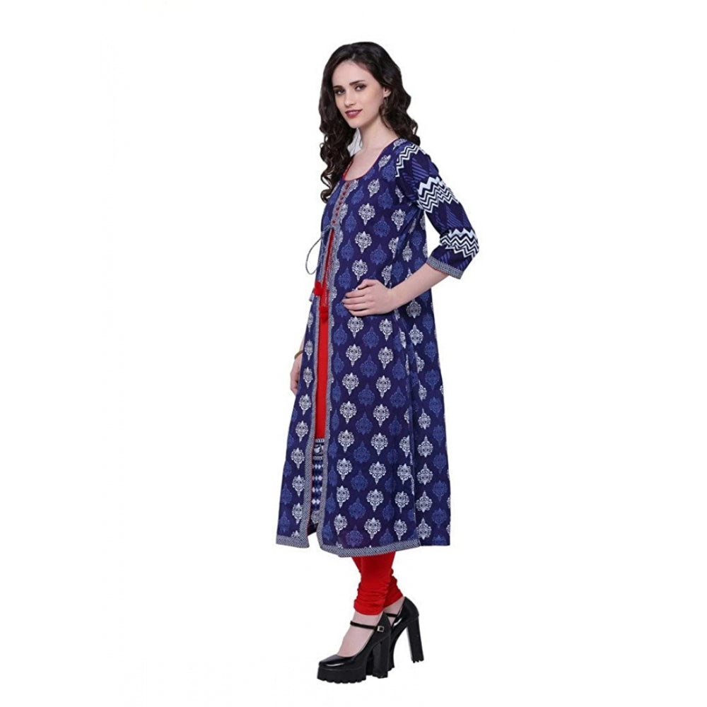 Ranili Cotton Printed Long Kurti