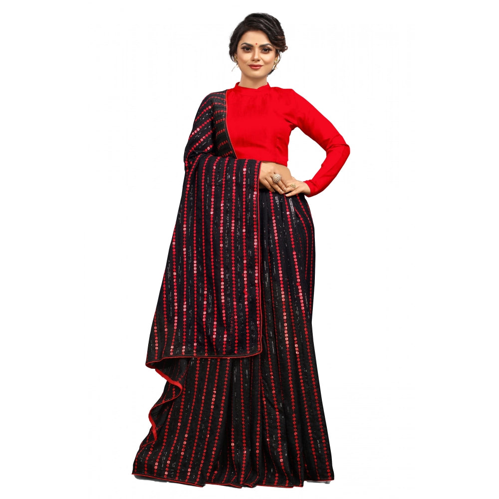 Ranili Vichitra Saree With Blouse