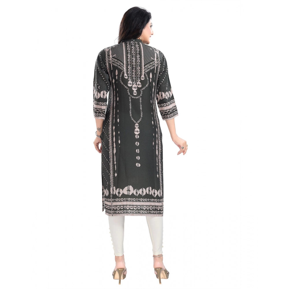 Ranili 3/4th Sleeve Masleen Tunic Long Kurti