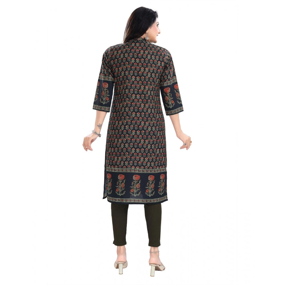 Ranili 3/4th Sleeve Cotton Blend Tunic Long Kurti