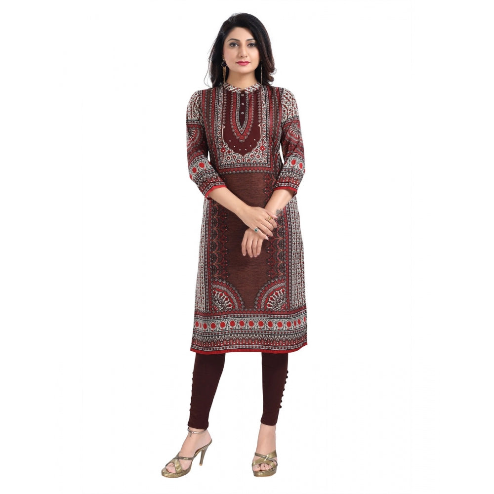 Ranili 3/4th Sleeve Masleen Tunic Long Kurti