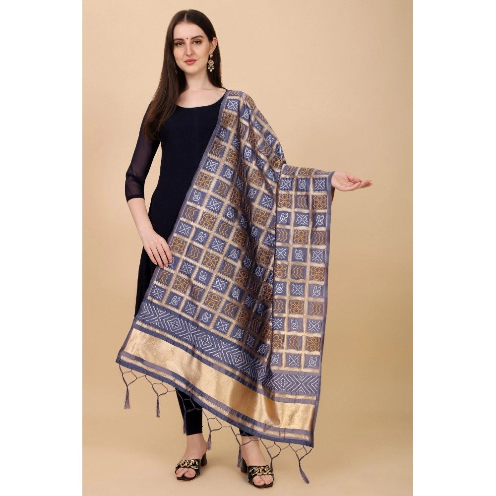 Ranili Silk Pure Weaving Work Duppatta