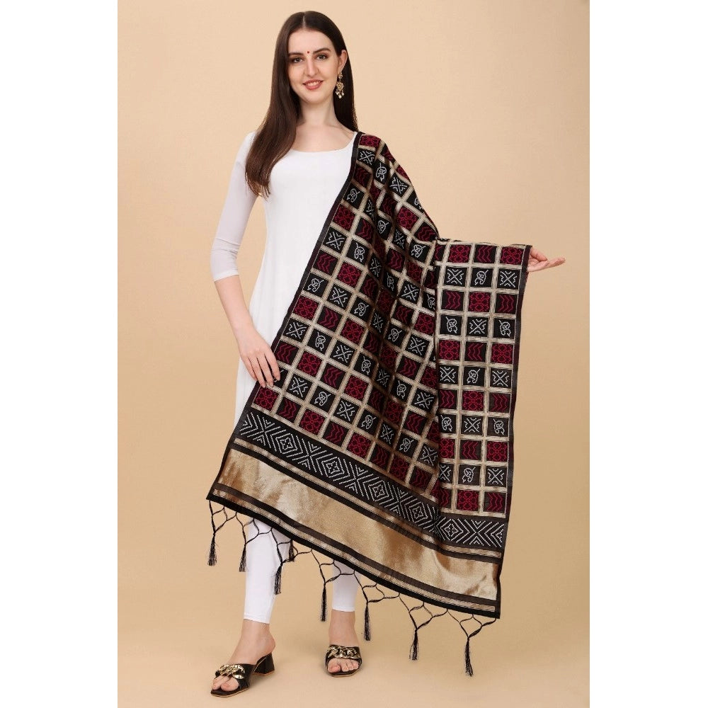 Ranili Silk Pure Weaving Work Duppatta
