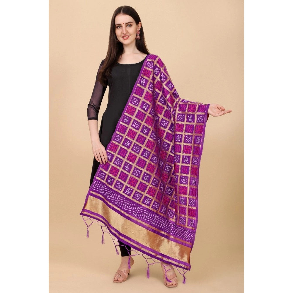 Ranili Silk Pure Weaving Work Duppatta