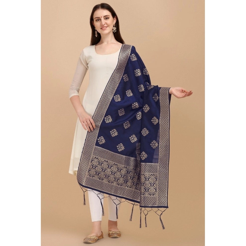 Ranili Silk Pure Zari Weaving Duppatta